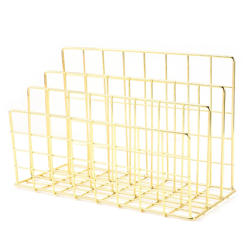 Minimalist Iron magazine Storage Rack