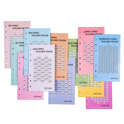 A6 100 Envelopes savings challenge