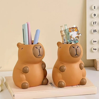1pc Cute Capybara Pen Holder