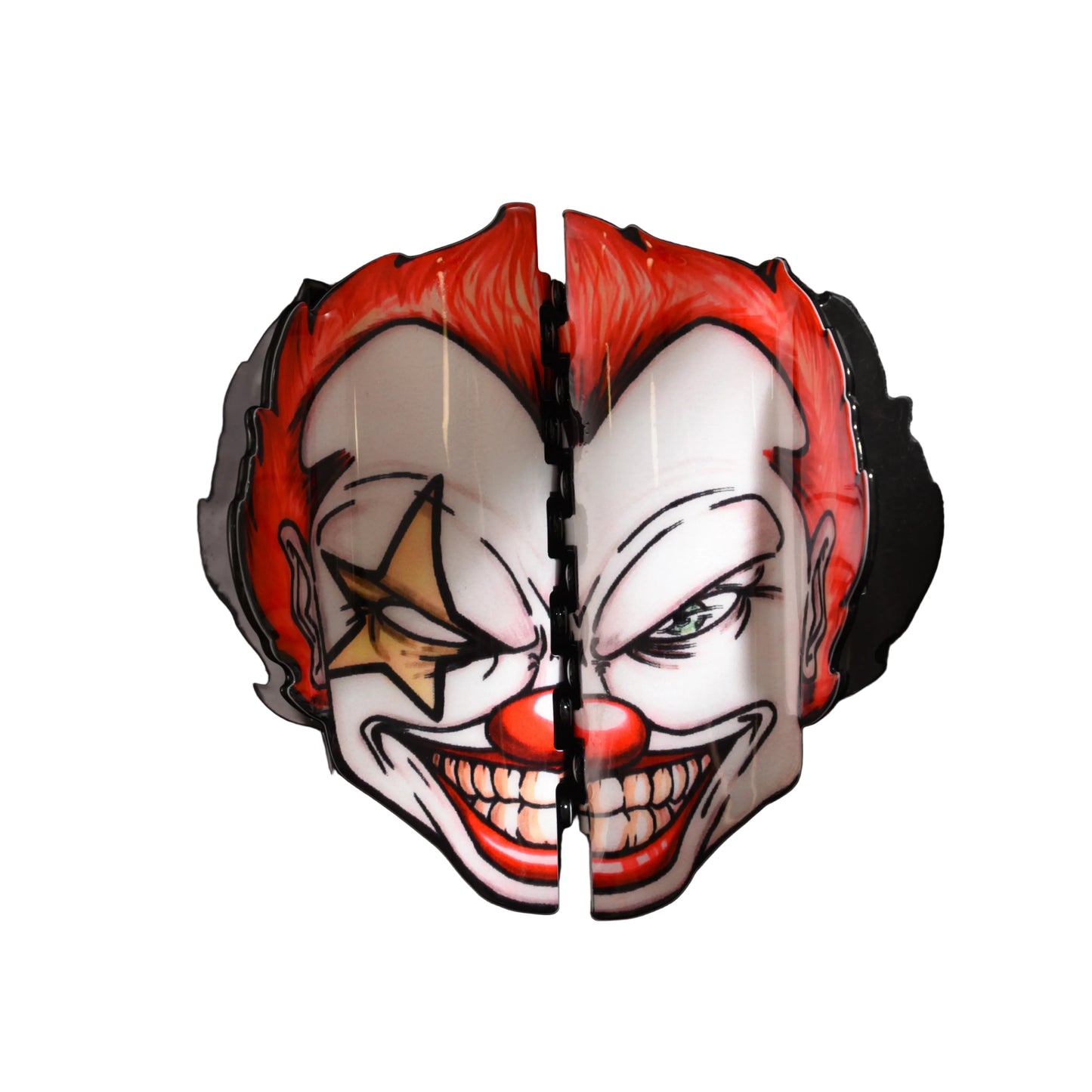 Double sided horror characters hair claw clips