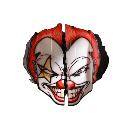 Double sided horror characters hair claw clips