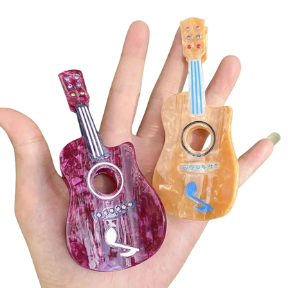1 piece acoustic guitar hair claw clip