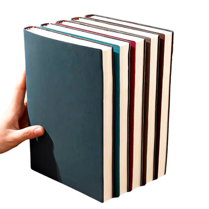 A5 120 Pages Soft Leather Notebook