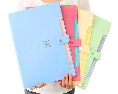 A4 smile Document file folder