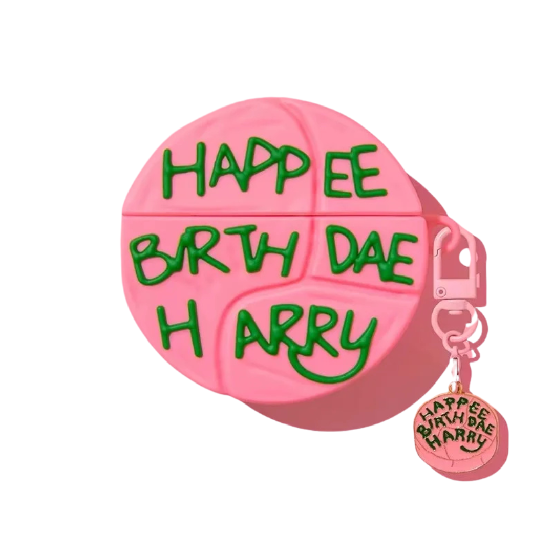 HP Happy birthday harry AirPods case