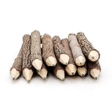 Load image into Gallery viewer, Wooden Tree Rustic Twig Pencils Unique Birch of 12 Camping Lumberjack