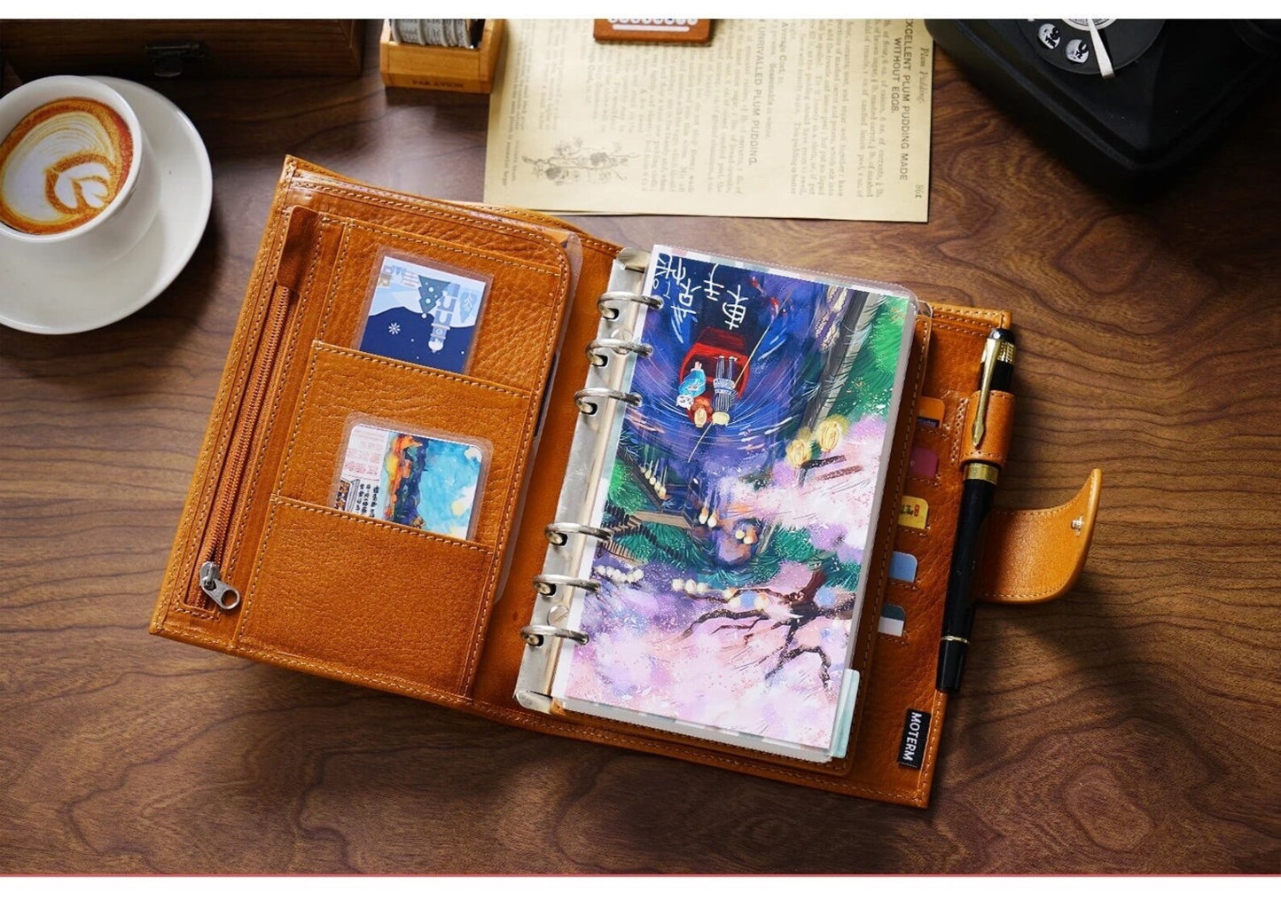 Moterm regular 2.0 vegetable Personal Size Planner with 19 MM Rings