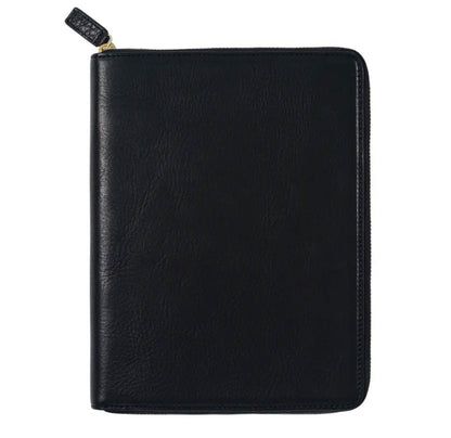 Moterm A5 full grain vegetable Leather Zip cover