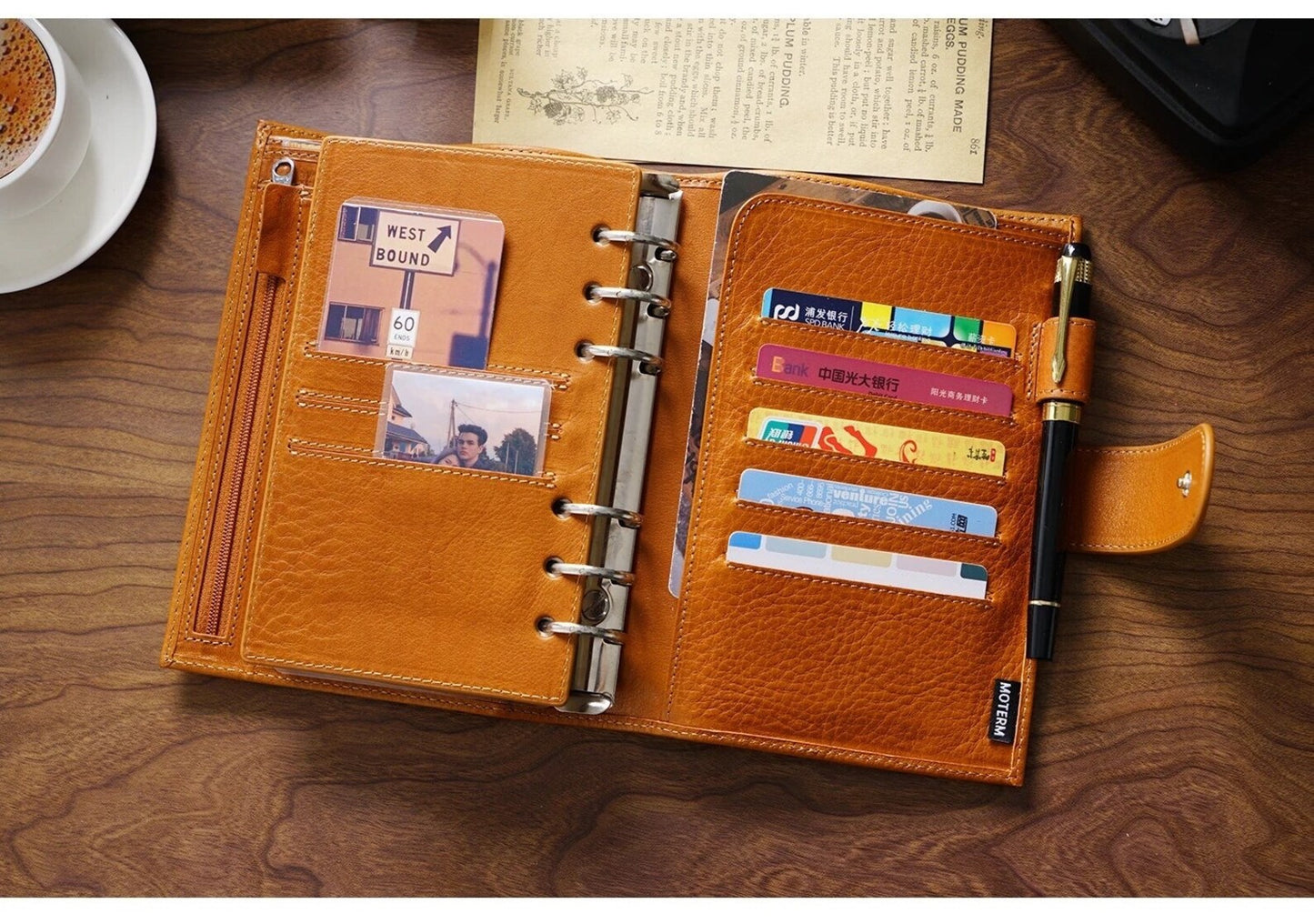 Moterm regular 2.0 vegetable Personal Size Planner with 19 MM Rings