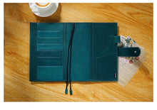 Load image into Gallery viewer, Moterm A5 Full Grain Vegetable Tanned leather Cover