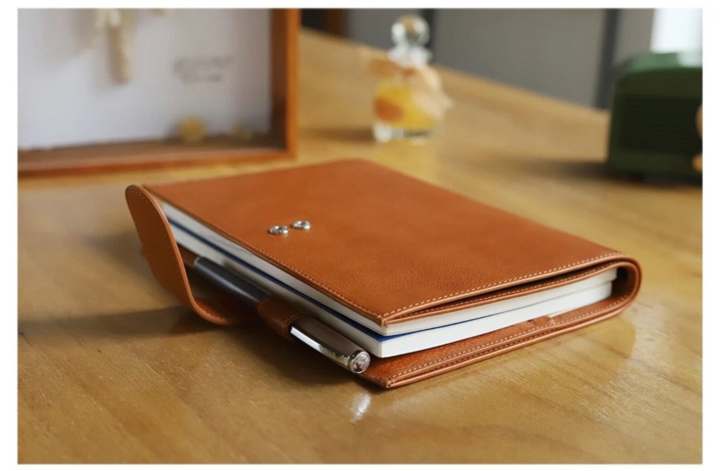 Moterm A5 Full Grain Vegetable Tanned leather Cover