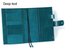 Load image into Gallery viewer, Moterm A5 Full Grain Vegetable Tanned leather Cover
