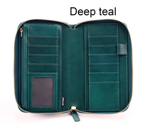 Moterm Full Grain Vegetable Tanned Zip Weeks 2.0 cover