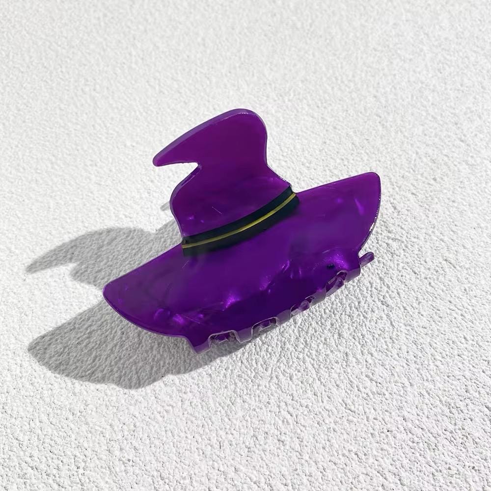 1 piece witch hat hair claw clip