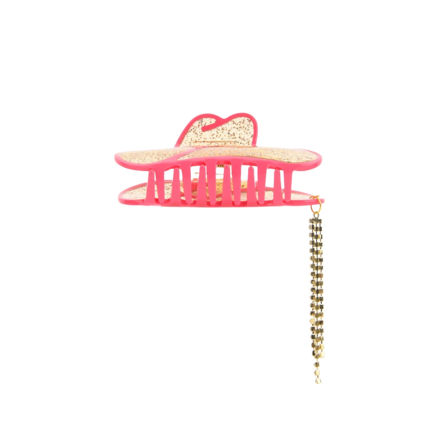 1 piece cowboy hat hair claw clip