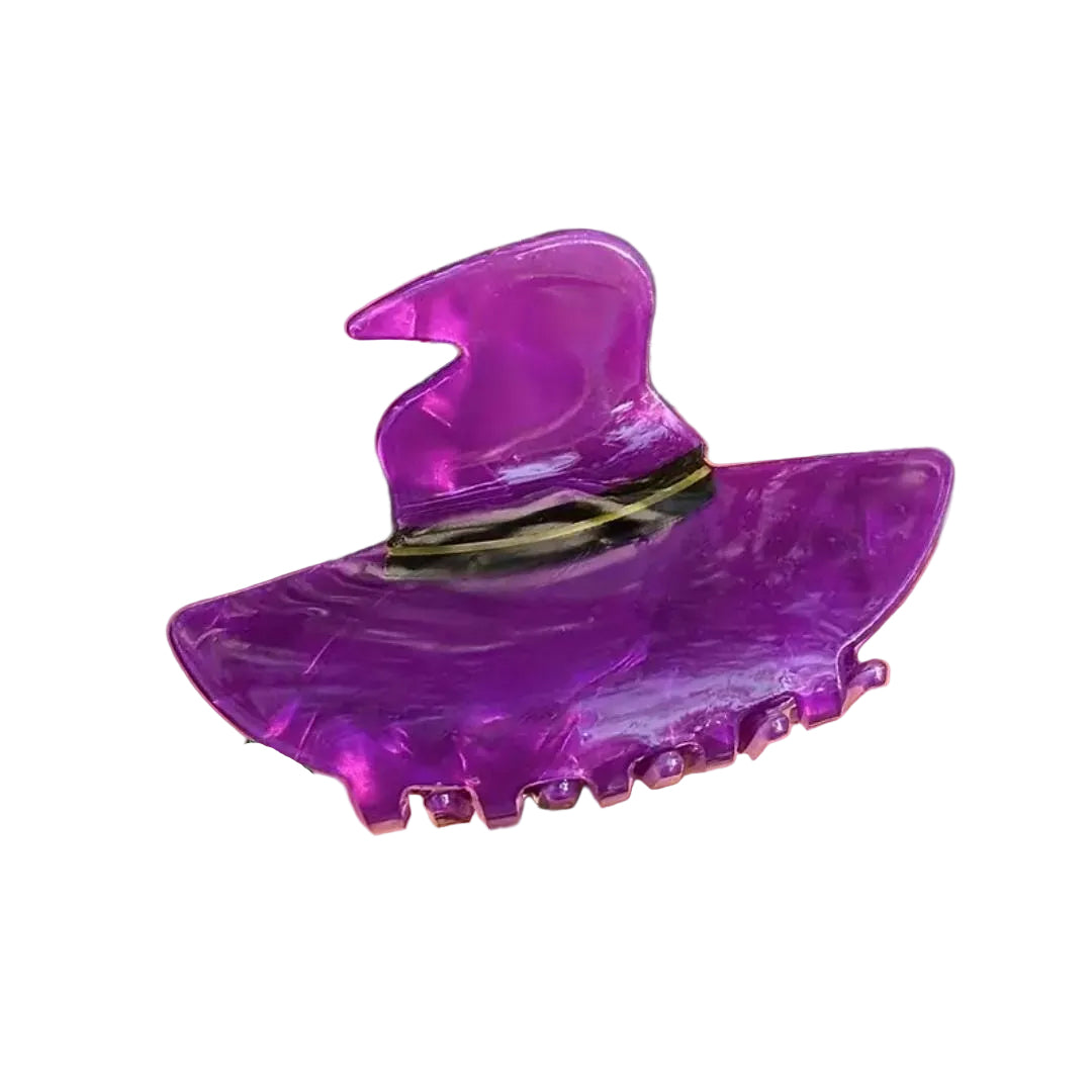1 piece witch hat hair claw clip