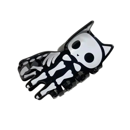 1 piece Acrylic Fluorescence cat hair claw clip