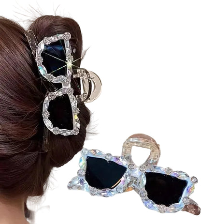 1 piece fashion sunglasses hair claw clip