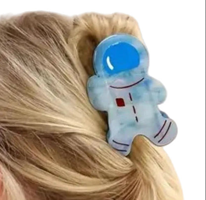 1 piece astronaut hair claw clip