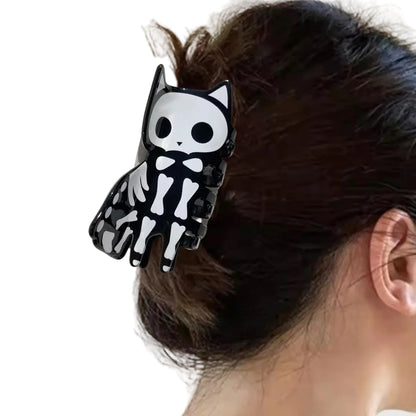 1 piece Acrylic Fluorescence cat hair claw clip