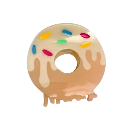 1 piece donut hair claw clip