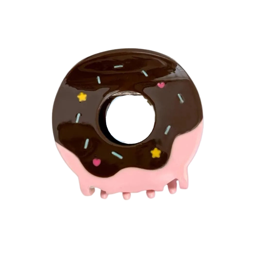 1 piece donut hair claw clip