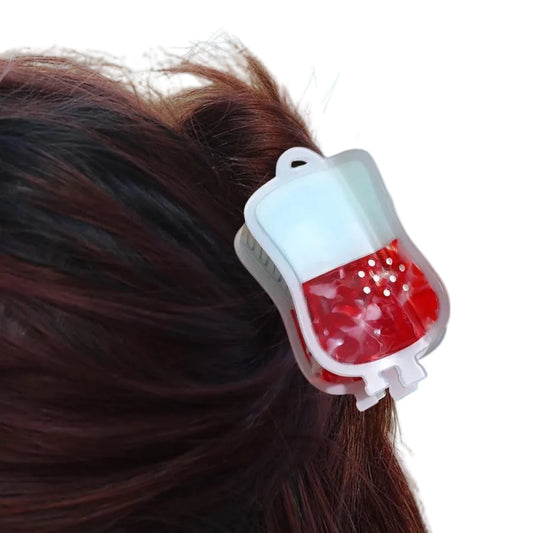 1 piece nurse, doctor hair claw clip