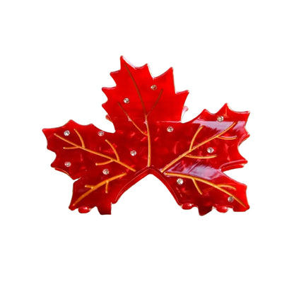 1 piece fall leaf hair claw clip