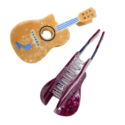 1 piece acoustic guitar hair claw clip
