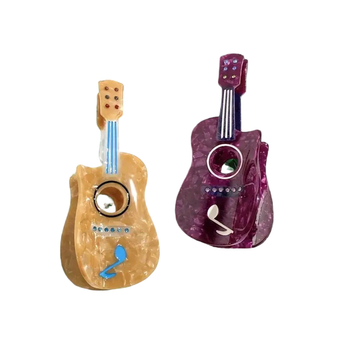 1 piece acoustic guitar hair claw clip