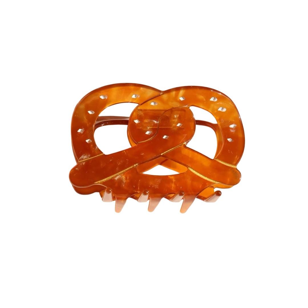 1 piece pretzel hair claw clip