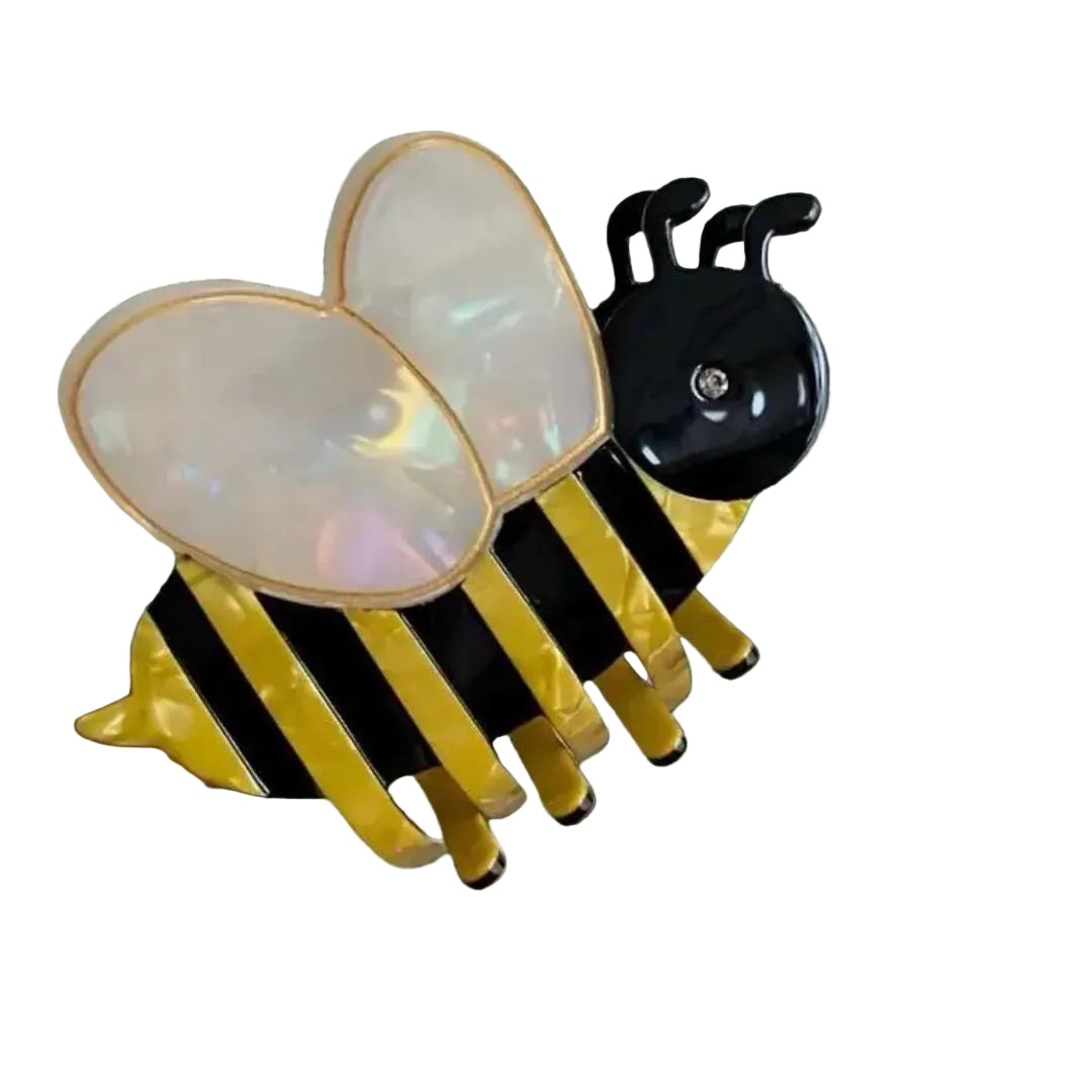 1 piece bee hair claw clip