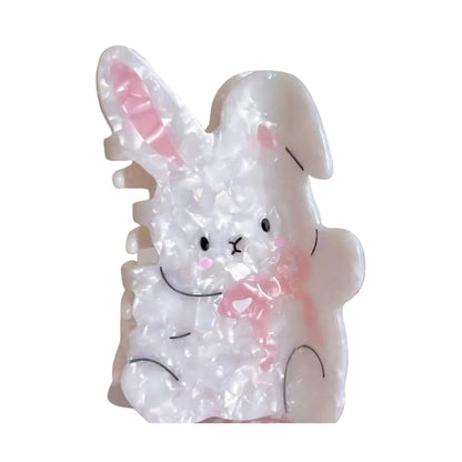 1 piece easter bunny hair claw clip