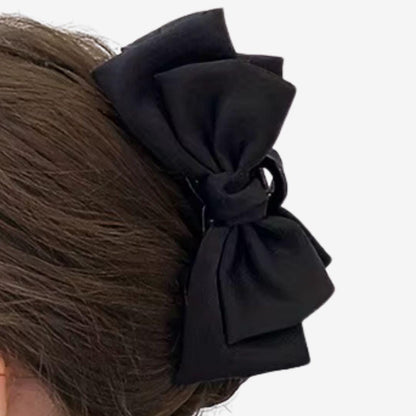 1 piece boho bow bandana fabric hair claw clip