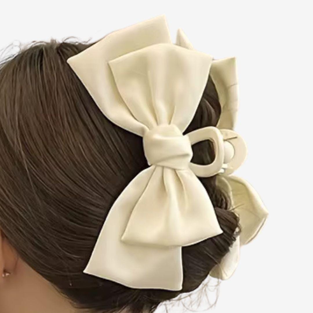 1 piece boho bow bandana fabric hair claw clip