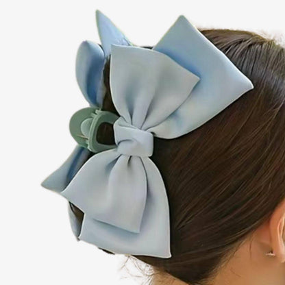 1 piece boho bow bandana fabric hair claw clip