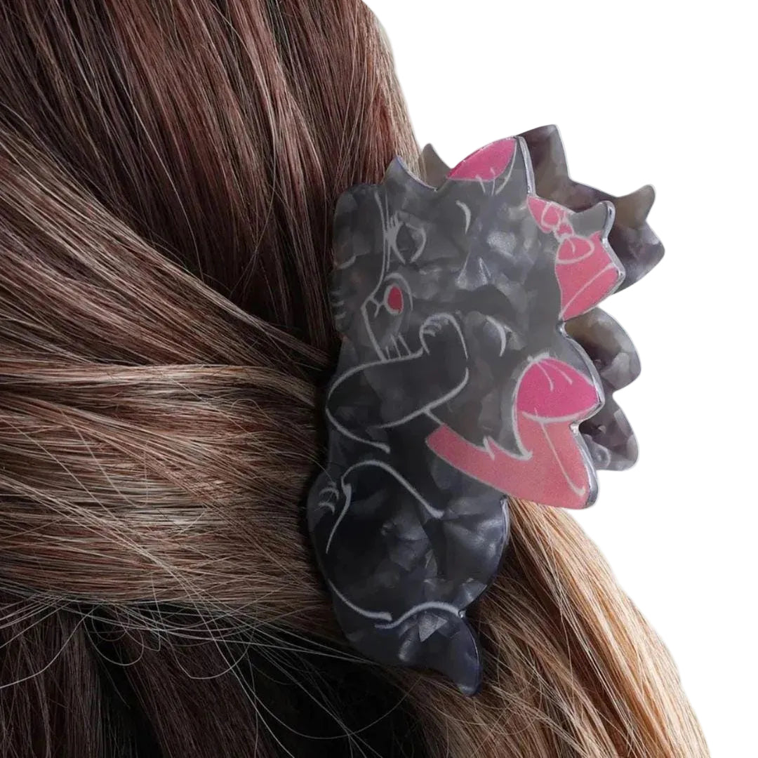 1 piece cat hair claw clip