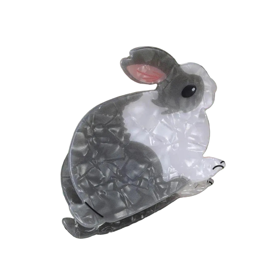 1 piece bunny hair claw clip