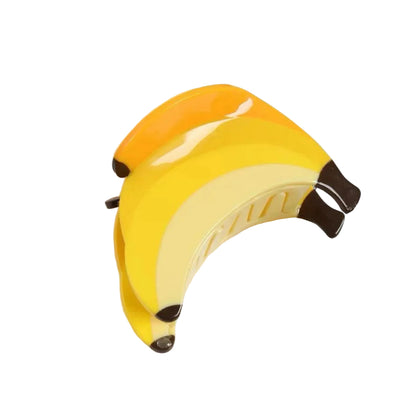 1 piece monkey/banana hair claw clip