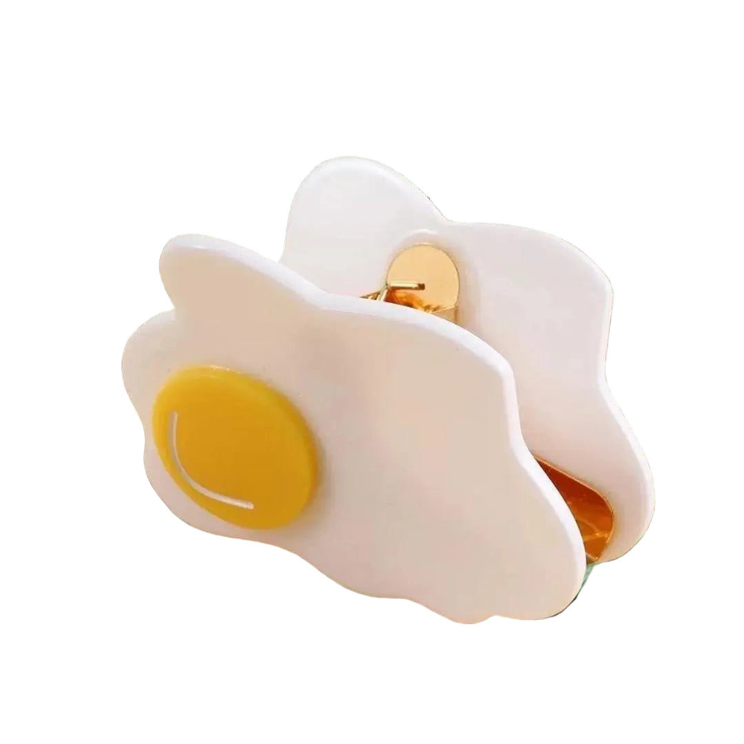 1 piece egg hair claw clip