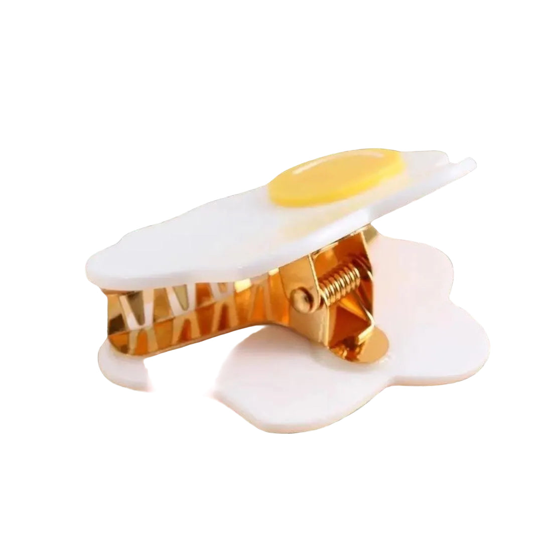 1 piece egg hair claw clip