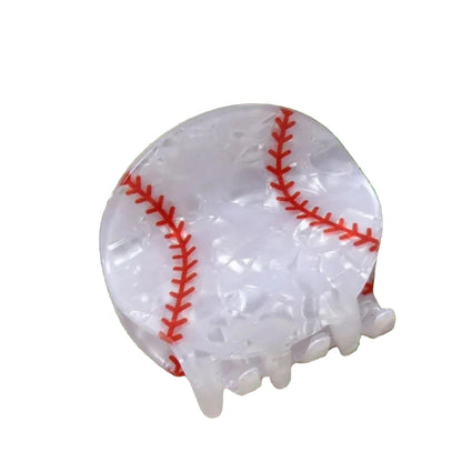 1 piece baseball hair claw clip