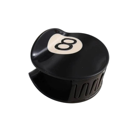 1 piece 8 ball pool hair claw clip