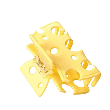 1 piece cheese hair claw clip
