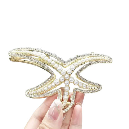 1 piece elegant starfish hair claw clip