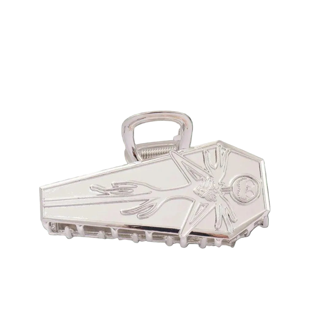 1 piece halloween coffin hair claw clip