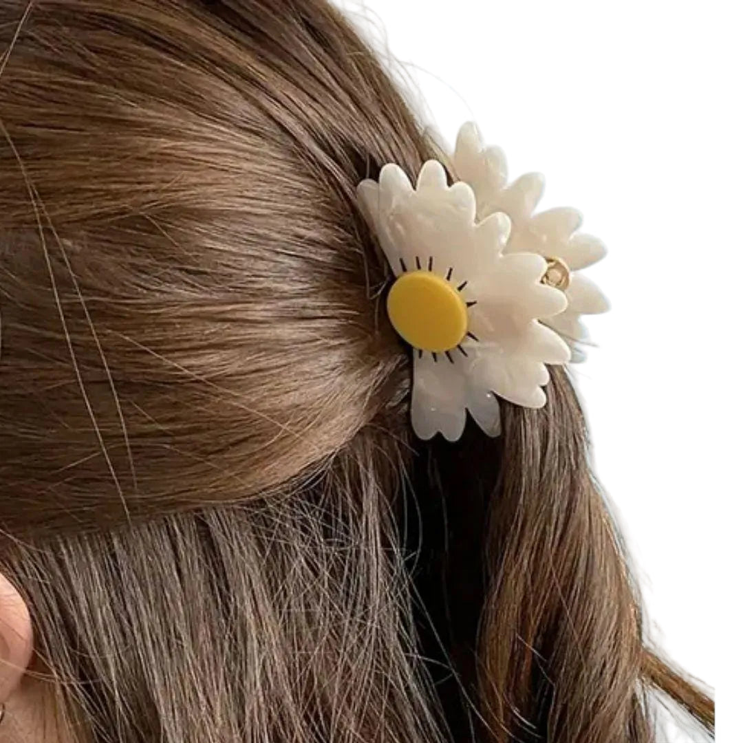 1 piece Daisy flower hair claw clip
