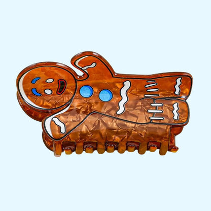 Muffin man hair claw clip