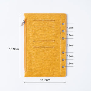 Moterm Zipper Flyleaf for A6 Size
