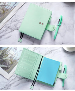 Moterm pebbled leather A6 Plus Cover journal